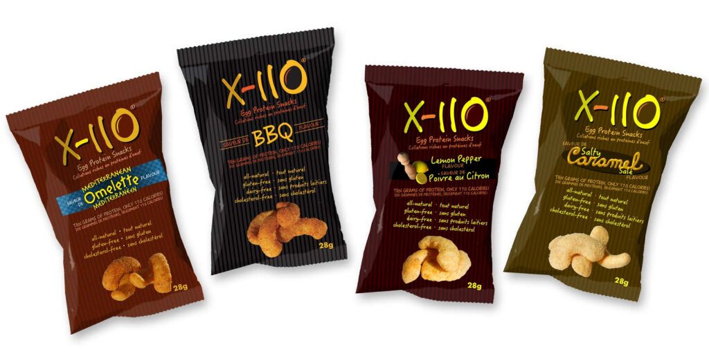 X-110 Protein Snacks Packages